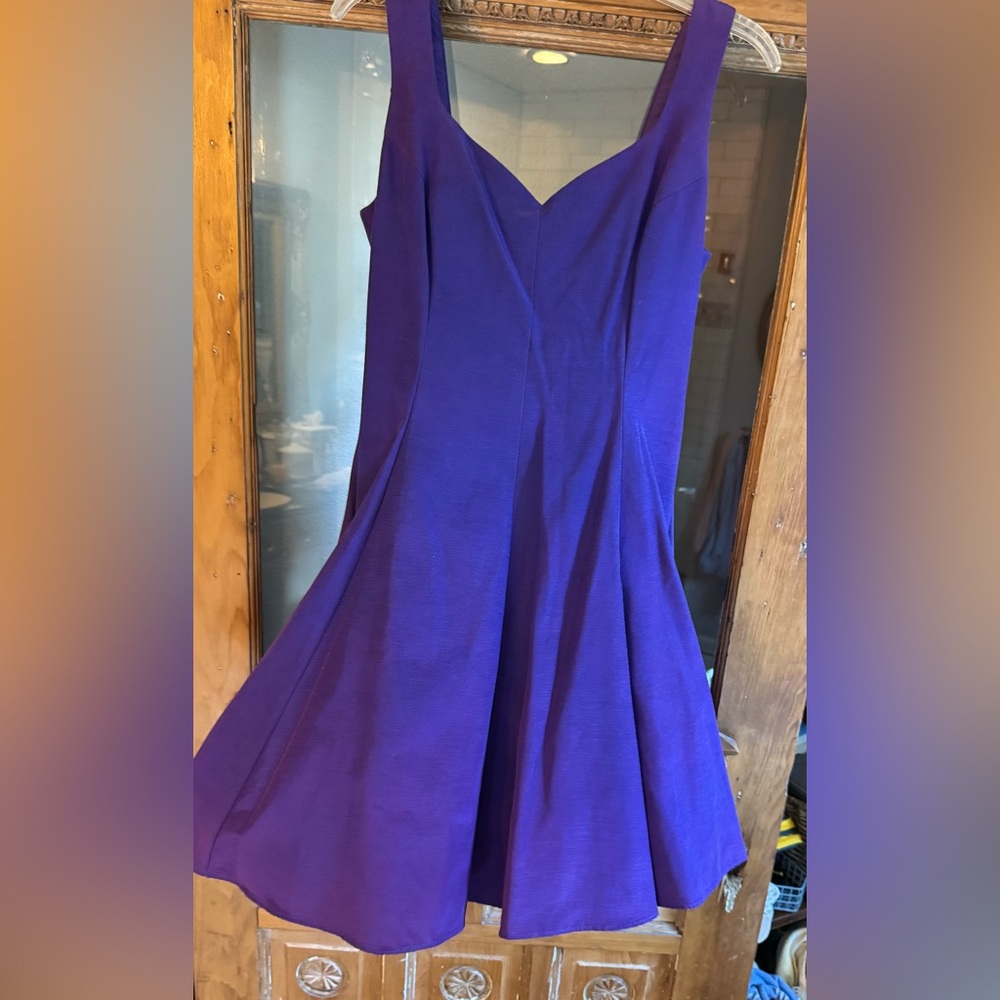 Jessica Howard Purple Women's Dress, short with crinoline